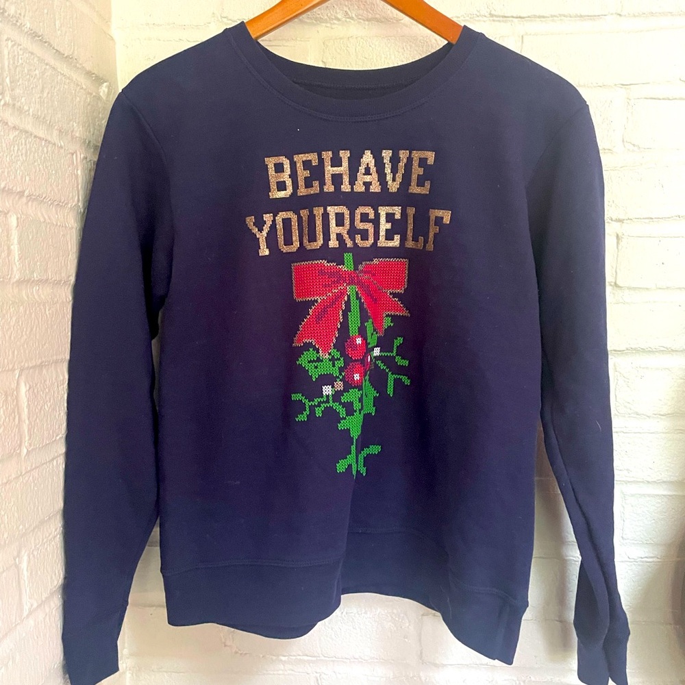 Cheeky “Ugly Christmas Sweater” Sweatshirt Women’s Small